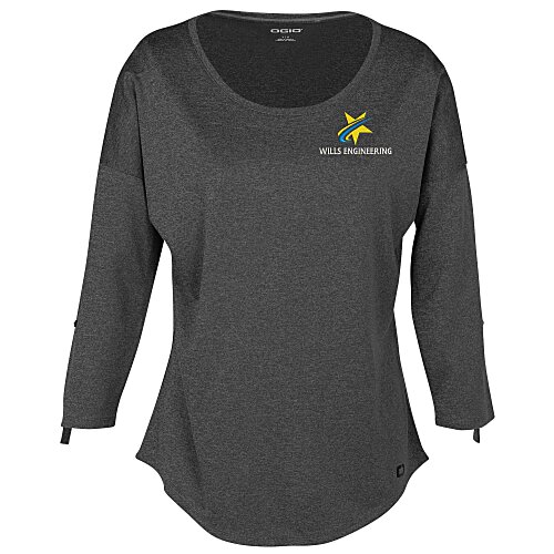 OGIO Performance Stretch 3/4 Sleeve Shirt - Ladies' Main Image