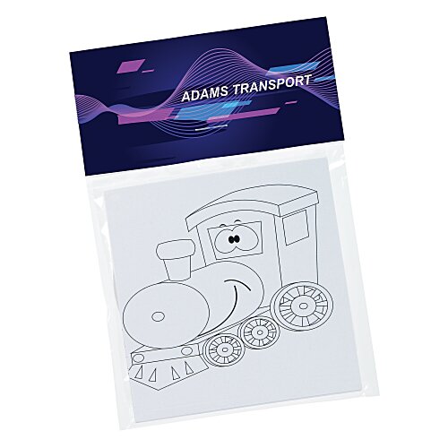 Kid's Travel Paint Set - Transportation Main Image