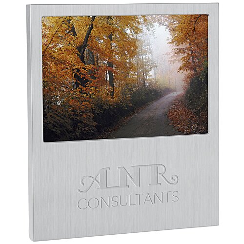 Brushed Aluminum Frame - 4" x 6" Main Image