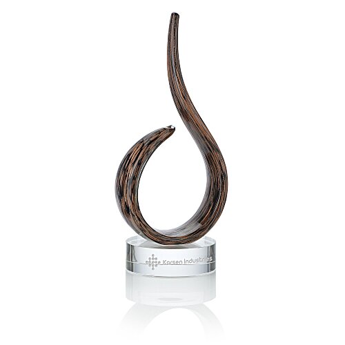 Golden Blaze Art Glass Award Main Image