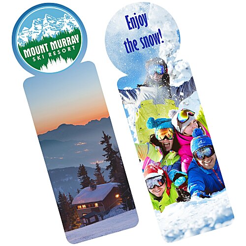 Full Color Paper Bookmark - Circle Main Image