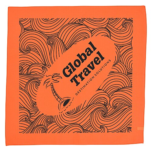 Neon Bandana - 22 inches x 22 inches Main Image