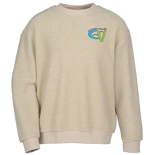 Sherpa Fleece Crew Sweatshirt Main Image