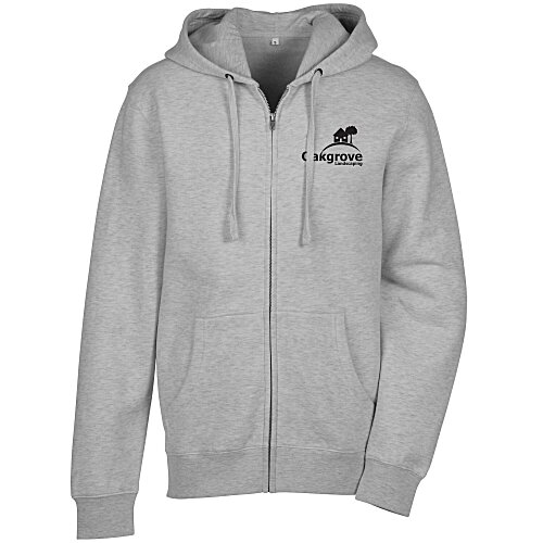 Ultimate 8.3 oz. CVC Fleece Full-Zip Hoodie - Men's - Screen Main Image