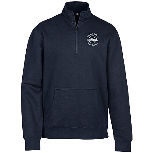 Ultimate 8.3 oz. CVC Fleece 1/4-Zip Pullover - Men's - Screen Main Image