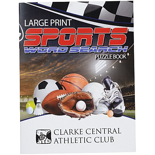 Sports Puzzle Book Main Image
