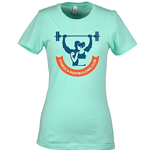 Next Level CVC Blend Crew T-Shirt - Ladies' - Full Color Main Image