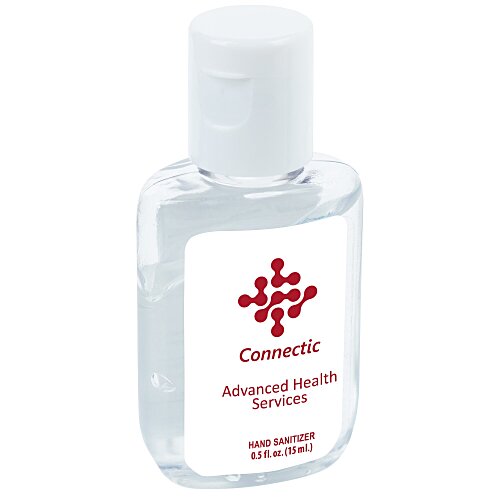 Hand Sanitizer - 1/2 oz. - 80 Percent Alcohol - 24 hr Main Image