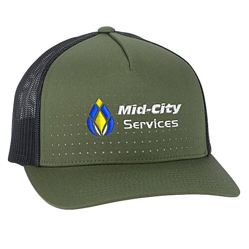 Perforated 5-Panel Trucker Cap Main Image
