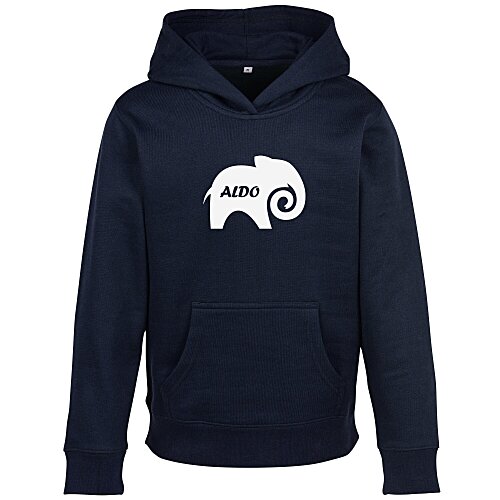 Ultimate 8.3 oz. CVC Fleece Hoodie - Youth - Screen Main Image