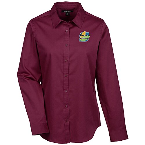 Stain Repel Twill Shirt - Ladies' Main Image