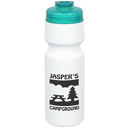 Cruiser Sport Bottle with Flip Drink Lid - 24 oz - White Main Image