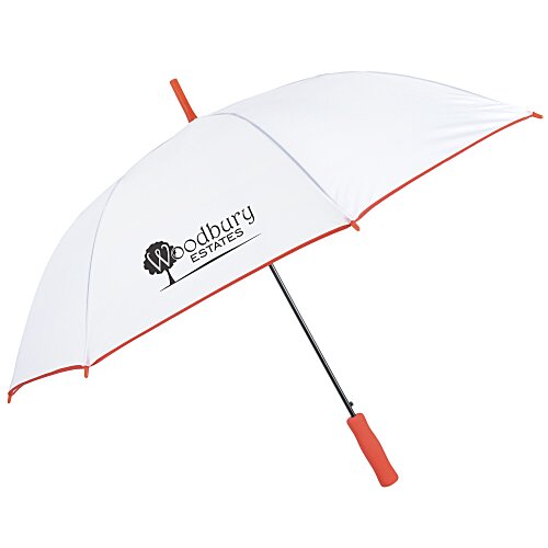 White Two-Tone Umbrella - 46" Arc Main Image