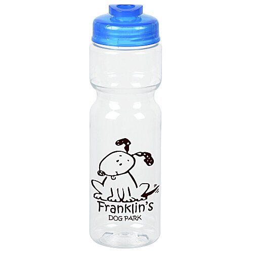 Clear Impact Olympian Bottle with Flip Drink Lid - 28 oz. Main Image