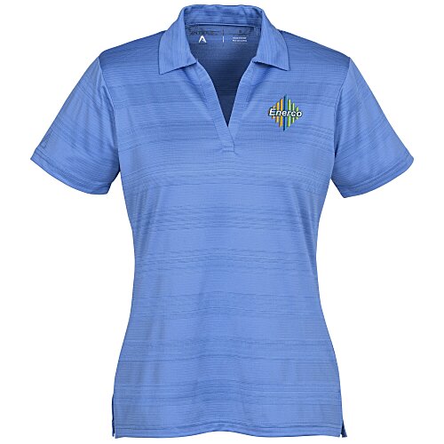 Antigua Compass Tonal Stripe Stretch Polo - Ladies' Main Image