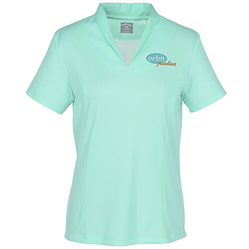 Callaway Diamond Jacquard Polo - Ladies' Main Image