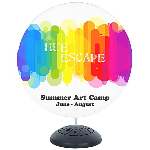 Eurofit Swivel Sign - Round - 66 1/2" x 55" Main Image