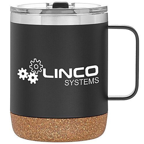 Explorer Vacuum Camp Mug with Cork Bottom - 12 oz. - 24 hr Main Image