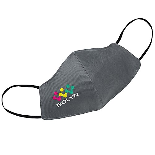 Comfy 2-Ply Face Mask - Embroidered Main Image