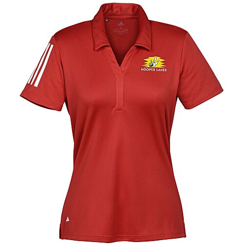 adidas Floating 3-Stripes Polo - Ladies' Main Image