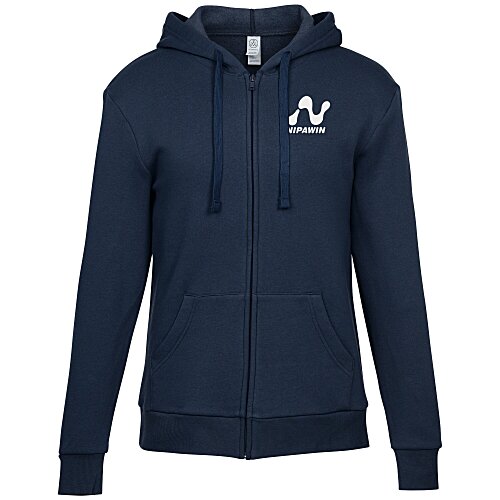 Alternative Cozy Fleece Full-Zip Hoodie - Screen Main Image