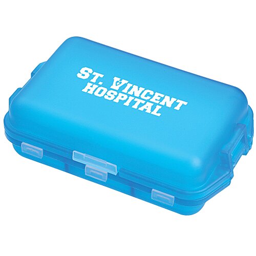 Fill, Fold and Fly Pill Box - Translucent - 24 hr Main Image