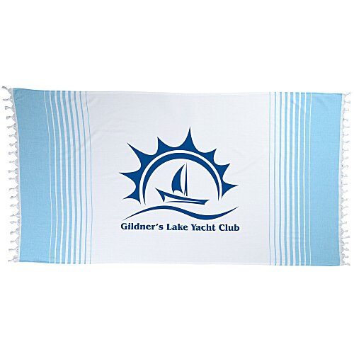 Antalya Terry Peshtamal Beach Towel Main Image