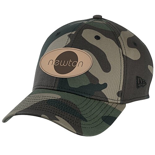 New Era Structured Stretch Fit Cap - Laser Engraved Patch Main Image