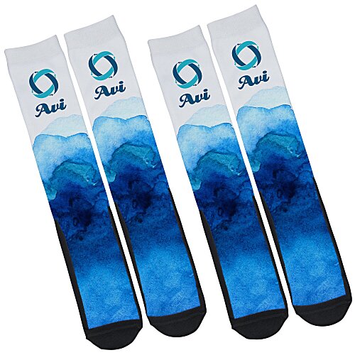 Unisex Custom Socks - 2 Pair Set Main Image