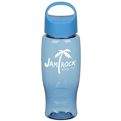 Comfort Grip Bottle with Oval Crest Lid - 27 oz. Main Image