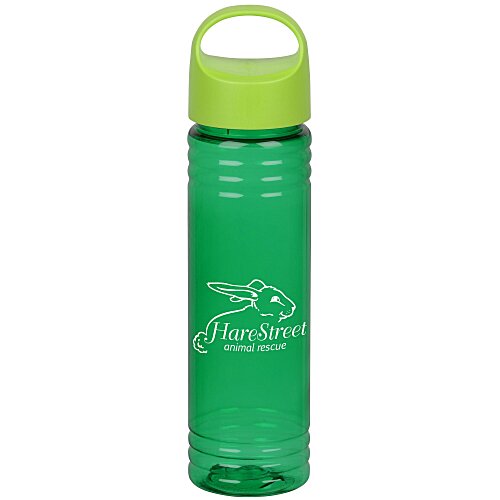 Halcyon Water Bottle with Oval Crest Lid - 24 oz. Main Image