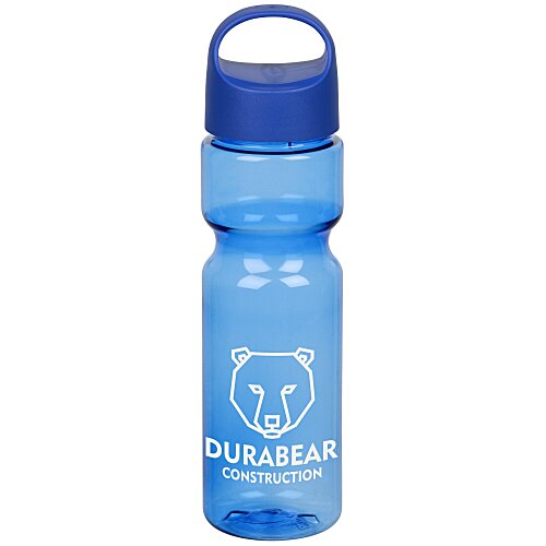 Olympian Bottle with Oval Crest Lid - 28 oz Main Image