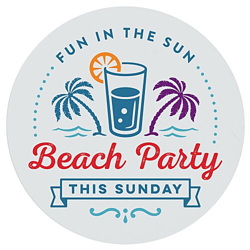 Full Color Sticker - Circle - 2 inches - 24 hr Main Image