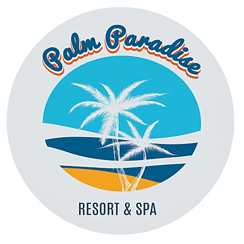 Full Color Sticker - Circle - 3" - 24 hr Main Image