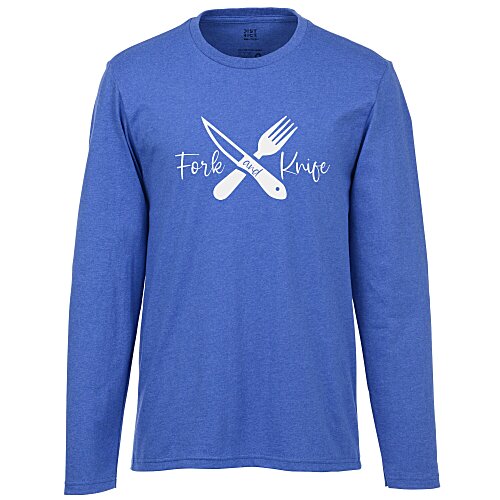 District Recycled Long Sleeve T-Shirt - Screen Main Image