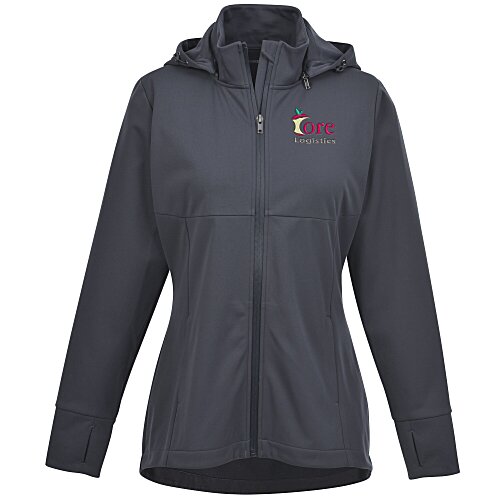 Sport Hooded Soft Shell Jacket - Ladies' Main Image