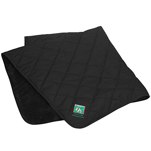 Eddie Bauer Quilted Sherpa Blanket Main Image