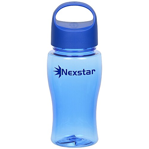 Poly-Pure Lite Bottle with Oval Crest Lid - 18 oz. Main Image