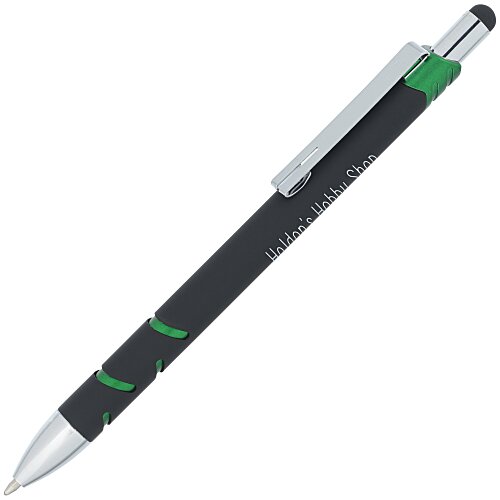 Confetti Soft Touch Stylus Metal Pen Main Image