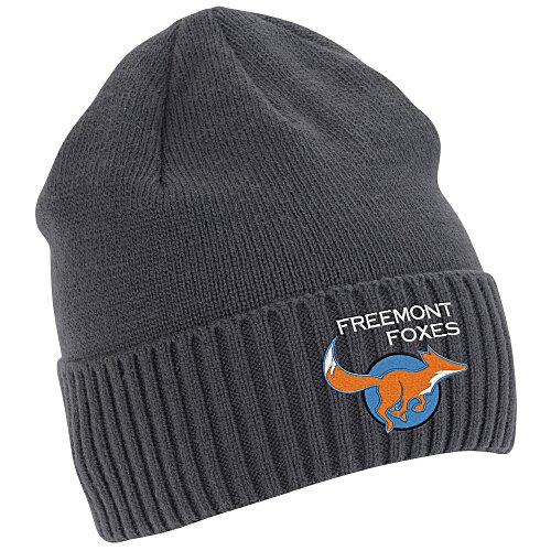 Port Knit Beanie with Ribbed Cuff Main Image