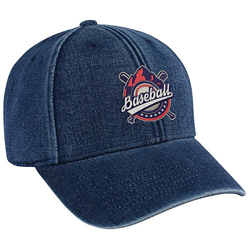 Denim Hybrid Dad Cap Main Image