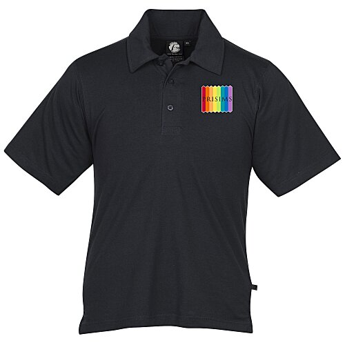 Ringspun Combed Cotton Jersey Polo - Men's - Full Color Main Image