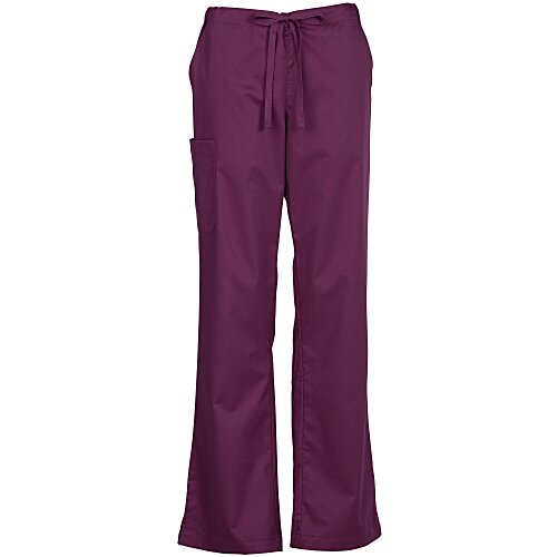 Wink Mechanical Stretch Flare Leg Cargo Pants - Ladies' Main Image