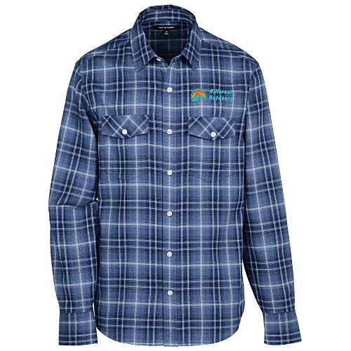 Easy Care Tonal Plaid Shirt - Men's Main Image