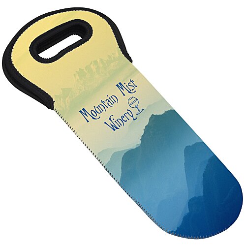 Full Color Neoprene Wine Tote Main Image