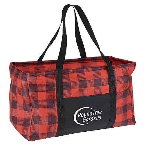 Buffalo Plaid Utility Tote Main Image