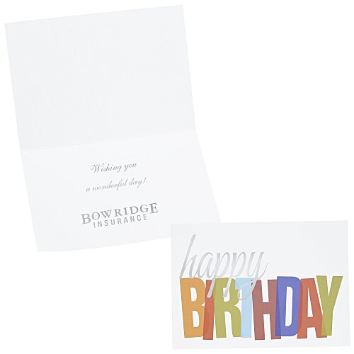 Bold Birthday Card Main Image