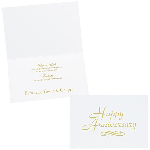 Happy Anniversary Greeting Card Main Image