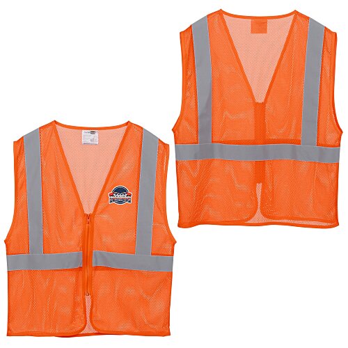 Reflective Zippered Vest Main Image