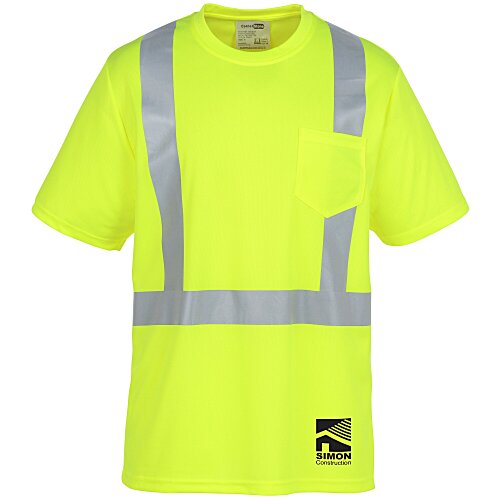 Reflective Performance Pocket T-Shirt Main Image